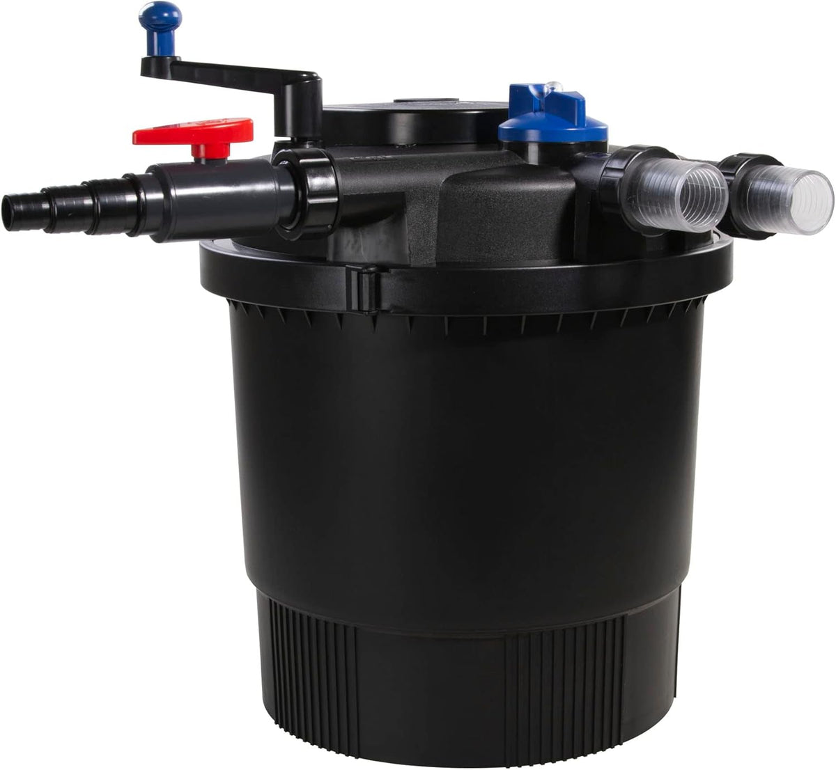 AquaForte Drukfilter GPF-20000 (36 watt), vermogen 36 watt, spanning 230 V, frequentie 50 Hz, ingang/uitgang 32/38 mm, geschikt voor siervijvers tot 40.000 liter
