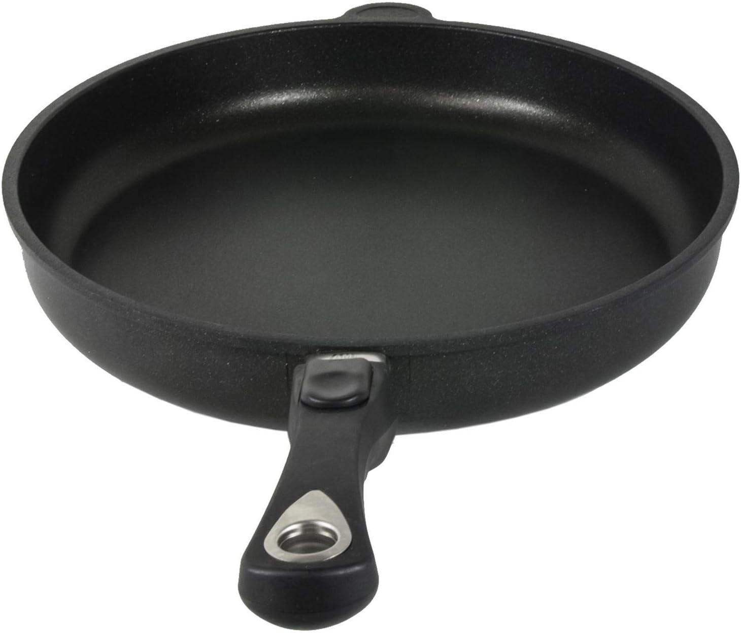 AMT Gastroguss AMZN-I-532-Z20B Frying pan 32 cm Ø, 5 cm high, removable handle, suitable for induction, Lotan® non-stick coating, cast iron pan (cast aluminium), AMZN-I-532-Z20B - QUORE