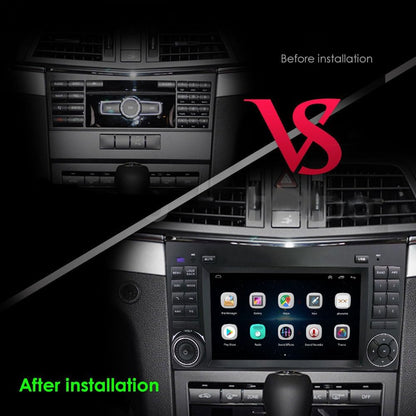 Carplay-navigatiesysteem voor Android 7 inch vervangend display voor Mercedes Benz A-klasse W169 A150/A160/A170/A180/A200/B-klasse W245/V W639 W447/Vito/Viano/W906 Sprinter