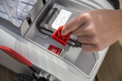 Accu Grasmaaier – Eenhands Maaier – Handgrasmaaier – Tuinmaaier – Loopmaaier – Mulchfunctie – Geschikt Tot 50 m² – 20V 2,0 Ah Accu Inclusief