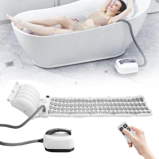 Buismat voor badkuip – Whirlpoolmat – Bubbelbadmat – Badmat – Massagemat – 114 sproeiers – 6 intensiteitsniveaus