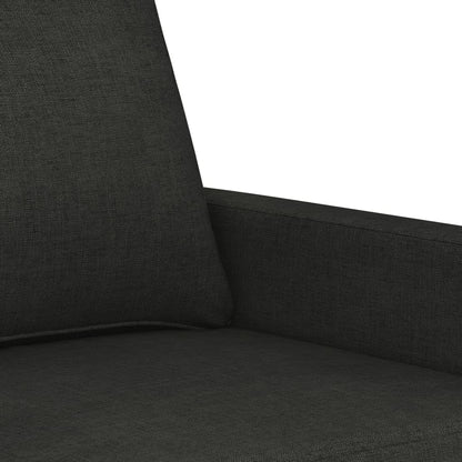 ZIRLANLV Lounge Sofa Sofa with Armrests Back Cushions, Living Room Sofa, Design Sofa Metal Frame, Available As Single, Double or Three Seater, Modern (Wine Red) (Black #18)