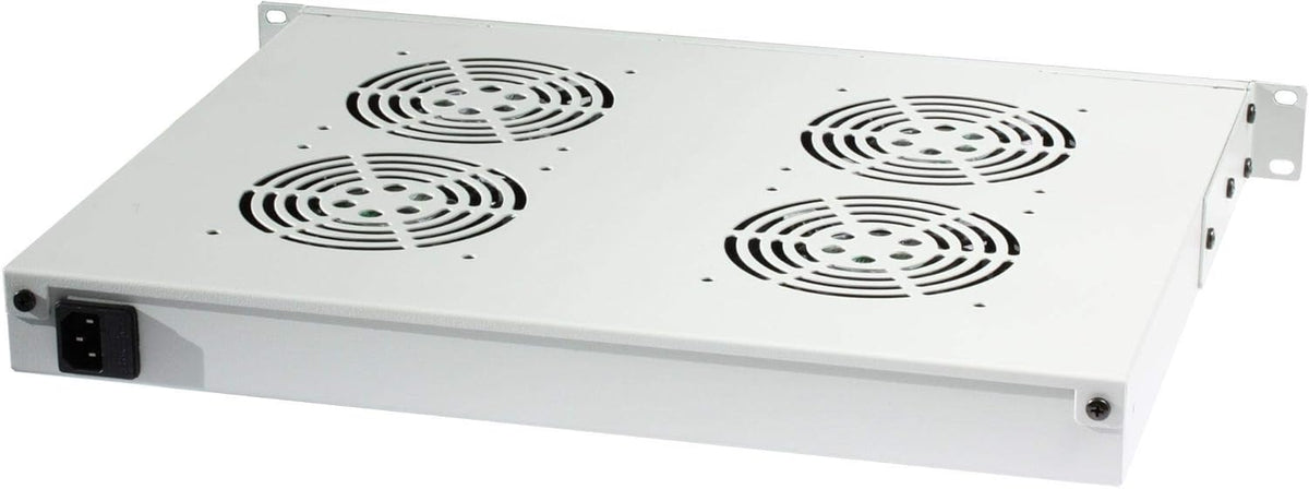 4 Fan Unit For Rack 19" Grijs