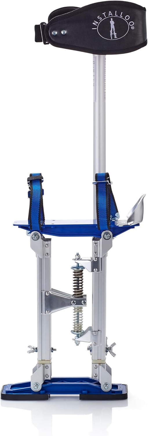 Stilts, Work Stilts, Painter's Stilts for Drywaller, Ceiling Installer, Painter stelten werkstelten schilderstelten voor droogbouwer plafondbouwer (XL, Profi-Line)