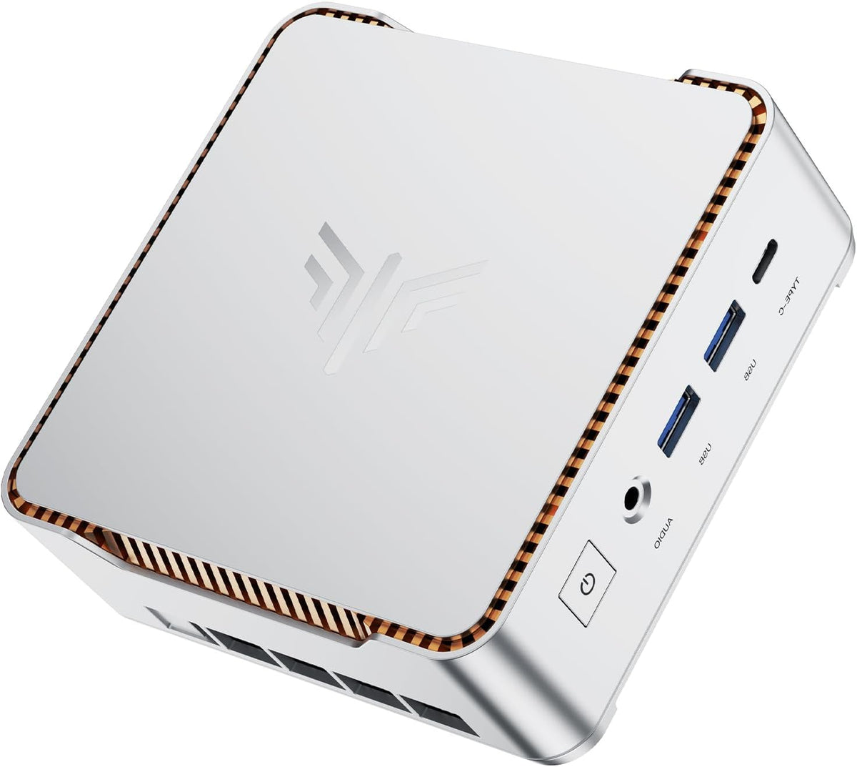 NiPoGi Pinova P2 Mini PC W-11 Pro ΑOD Ryzen 4300U (up to 3.70GHz) 16GB DDR4 512GB M.2 SSD, Mini Desktop Computer HDMI 2.0, DP, Type-C, 4K Triple Display Micro-PC with VESA for School/Office/Home - QUORE
