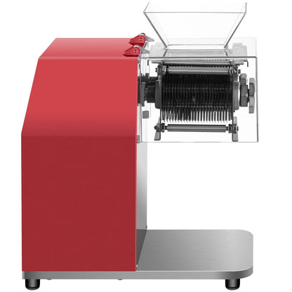 VEVOR Commerciële vleessnijder, 850 W vleessnijmachine 250 kg/st. Allessnijder, 3,5 mm mesafstand snijmachine 90 x 90 mm mesgrootte worstsnijmachine groentesnijder