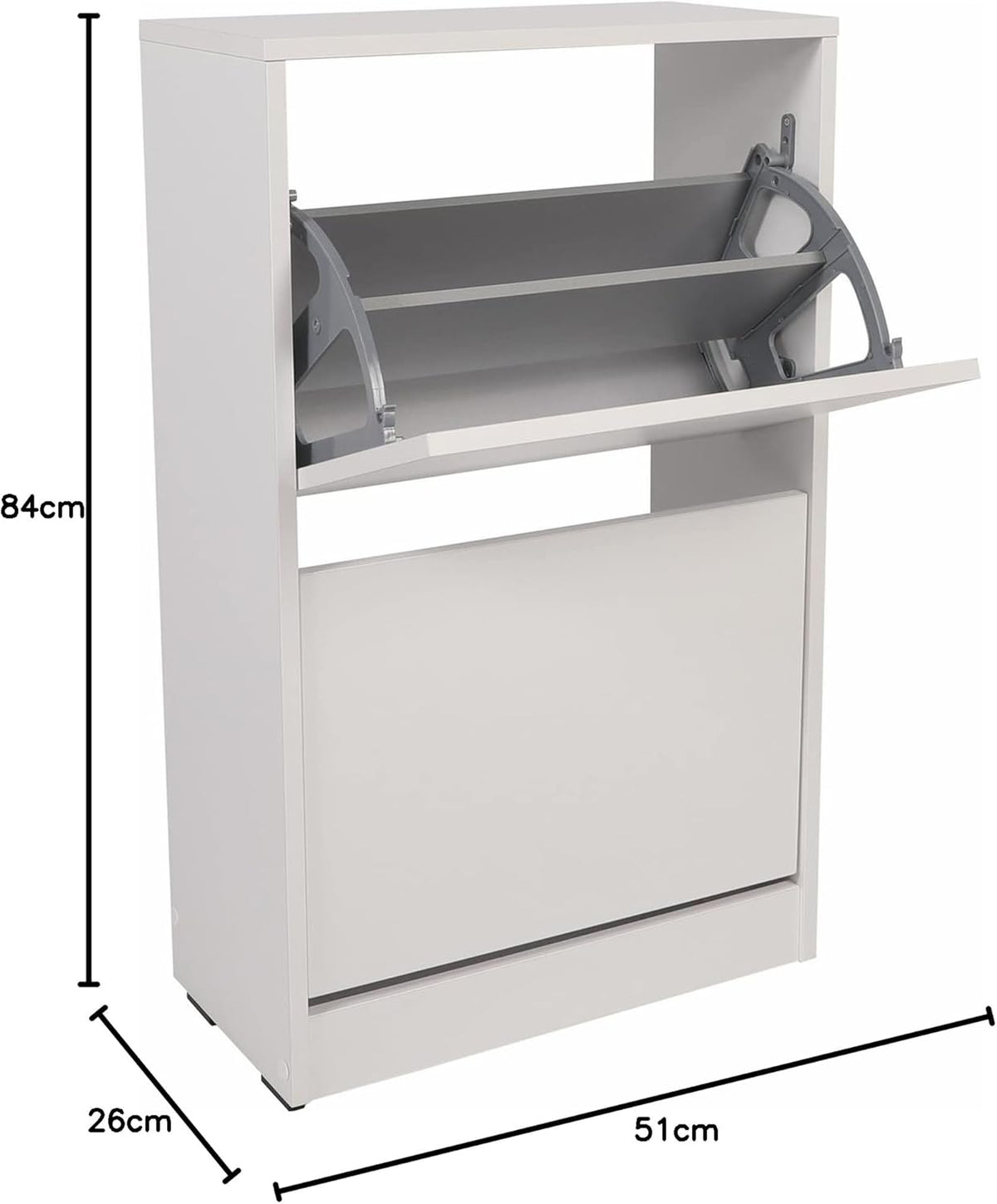 WELL HOME MOBILIARIO & DECORACIÓN Schoenenkast, 51 x 84 x 26