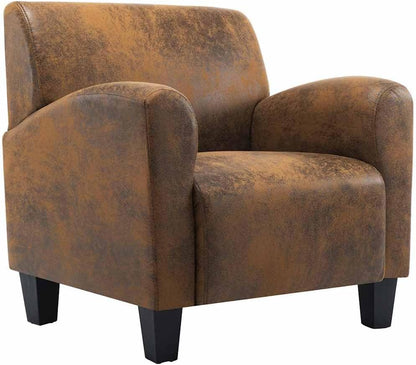 Relaxstoel – Fauteuil – Lounge Stoel – Zitzak – Leunstoel – Imitatie Suède – Ergonomisch Design – Robuuste Constructie