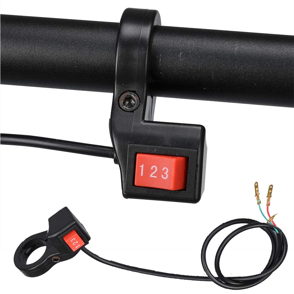 Motor voor elektrische scooter, 48 V, 2000 W, middelgrote aandrijfmotor, borstelloze controller, DC 45 A, met 3 versnellingen, schakelaar, gashendel, LCD voor elektrische fiets Go Kart ATV