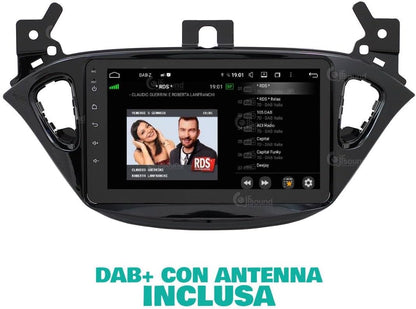 Autoradio Opel Corsa E – Android Autoradio – GPS Navigatie – Touchscreen Radio – DAB+ Digital Radio – 8-inch Display – 8-core Processor – CarPlay & Android Auto