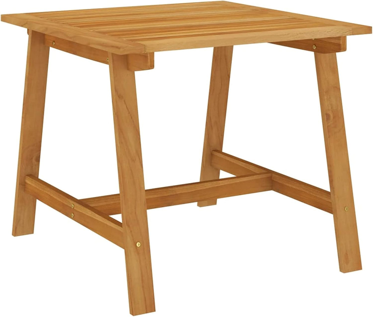Eetkamerset voor de tuin, 3-delig, bruin, eetkamerset, eetkamer voor buiten, tuinmeubelen - QUORE