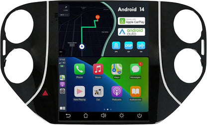 Autoradio VW Tiguan – Multimedia Speler – 2-DIN Navigatiesysteem – Android Auto Radio – DAB+ Audio – 9,7 Inch Touchscreen – Android 14 Quad-Core Processor – Wireless CarPlay & Dual Band WiFi