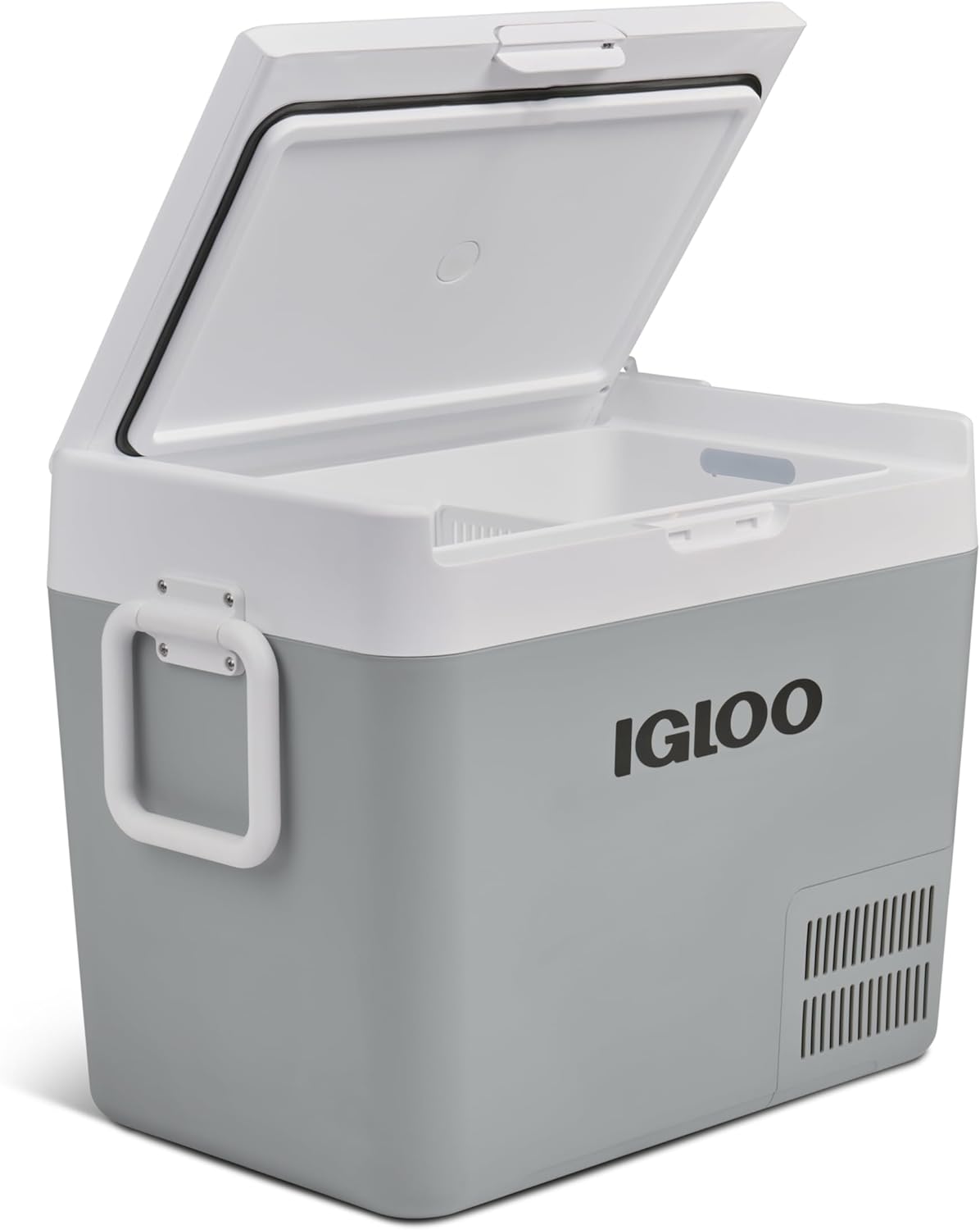 IGLOO ICF40 Glacière met compressorcapaciteit van 38 liter, 12/24 V en 230 V, mini-Refrigérateur voor stem-, vrachtwagen-, bateau-, campingwagen en prise courant.