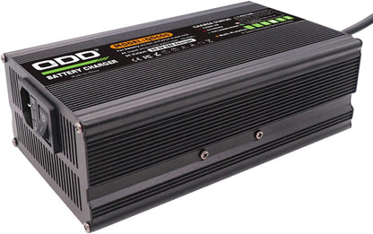 LiFePO4 Acculader – Batterijlader – Oplader – Accuvoeding – 24V Lader – 20A Laadstroom – Aluminium Behuizing Met Veiligheidsbescherming