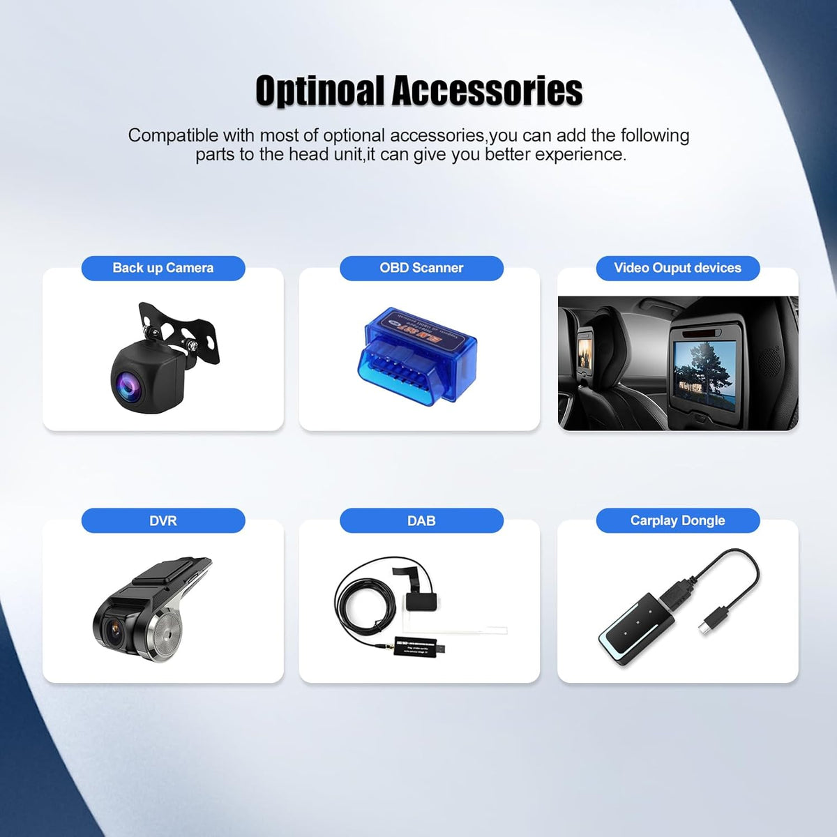 [2 + 64G] SIXWIN Android 13 autoradio 1 DIN met fysieke toetsen, 5,9 inch capacitief touchscreen wifi/GPS/FM/RDS/Bluetooth/SWC