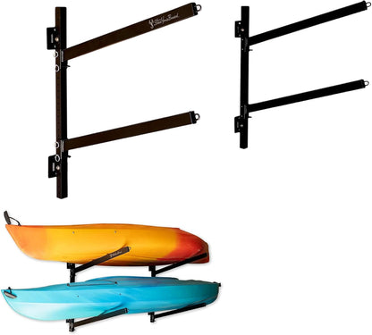 StoreYourBoard 2 kajak indoor opbergrek, verstelbare garage muur mount hanger, zware houdt 200 lbs