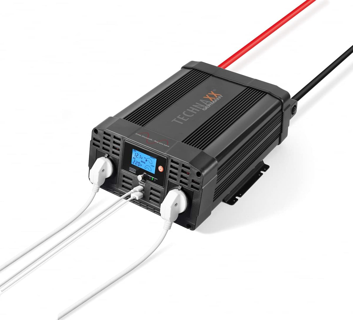 Technaxx voltage converter TE22 12 V/DC - 230 V/AC