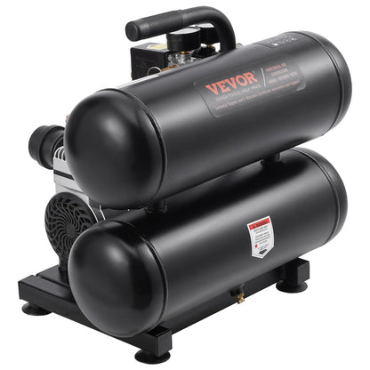 Luchtcompressor – Olievrije Compressor – Persluchtcompressor – Fluistercompressor – Bandenvuller – 18 Liter Ketel – 650 W Motor – 80 dB Geluidsarm
