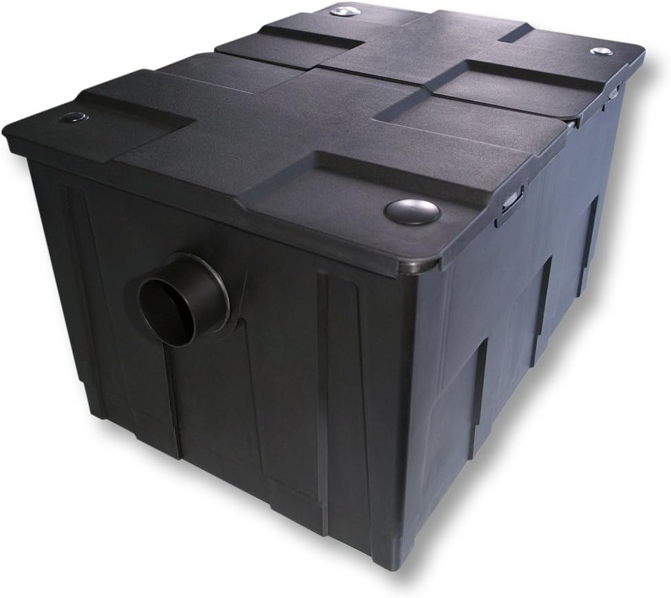 Vijverfilter – Vijverpomp – Filtersysteem – UV Filter – UVC Vijverlamp – Geschikt voor 60.000 Liter – 18W Roterende Waterstroom