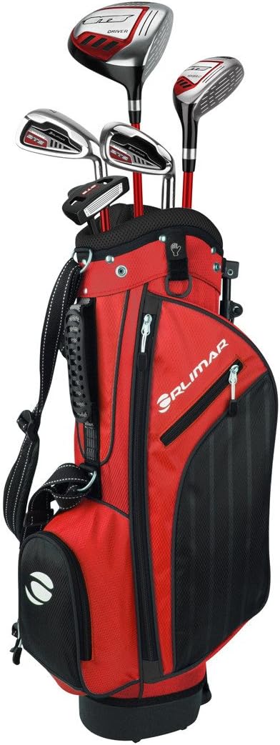 Orlimar ATS Junior Jongens Rood/Zwart Serie Set (LH Ages 9-12)