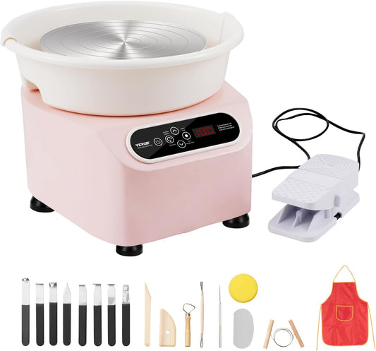 <font dir="auto" style="vertical-align: inherit;"><font dir="auto" style="vertical-align: inherit;">        VEVOR Pottery Wheel, 11 Inch Pottery Molding Machine, Direct Drive Ceramic Wheel with Molding Tools for DIY Art Craft, 350W Electric Pottery Wheel
