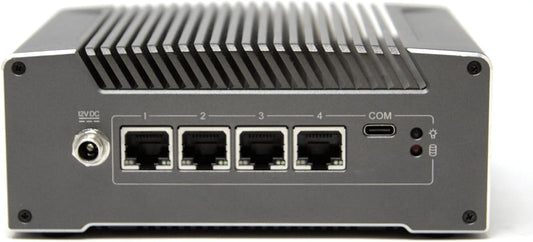 Protectli Vault V1410-4 poort, Micro Appliance/Mini PC - Intel N5105, 4X 2.5G NIC's, 8 GB LPDDR RAM on-board, 32 GB eMMC on-board, 500 GB NVMe SSD