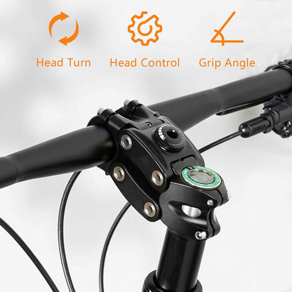 Stuurpen voor fietsen, schokabsorberend fietsstuur, stuurpen voor grind mountain road bike shock absorber stuurpen