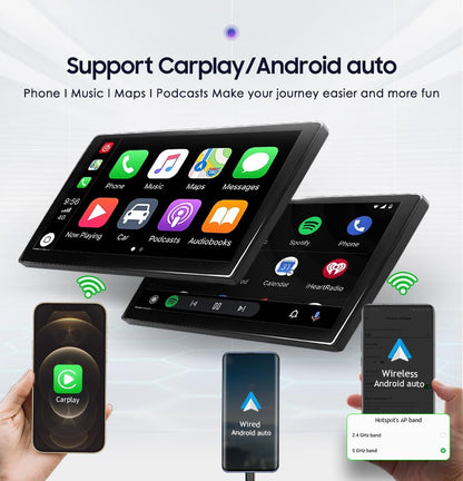 Ossuret autoradio Stereo voor Nissan Qashqai 2006-2013, 6+64GB GPS navigatie 9 Inch QLED Touchscreen met Carplay Android Auto Weer DSP SWC Bluetooth RDS
