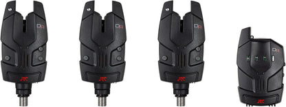 JRC Radar DR Set 3 Plus 1 Beetmelder Set, Radar Detector, Bijtmelders, Grof & Match Vissen, Karper, Unisex, Zwart