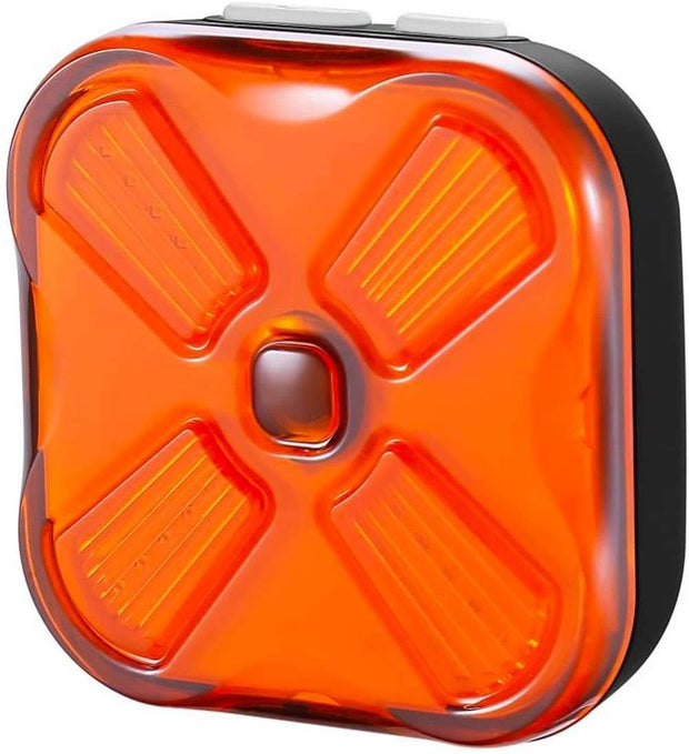 Fietslamp - Fietslicht - Fietsachterlicht - Krachtig Fietsachterlicht - Fietsaccessoires - Oplaadbaar - 50 Lm - Zadelmontage - IPX6 Waterbestendig - Zwart