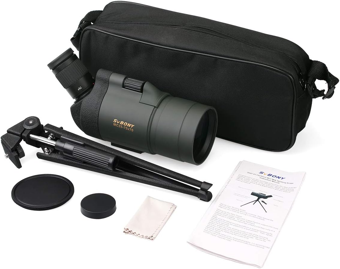 Telescopische Kijker – Spotting Scope – Monoculair – Verrekijker – Kijker – 25-75x Vergroting – Waterdicht Met Driestoelpoot