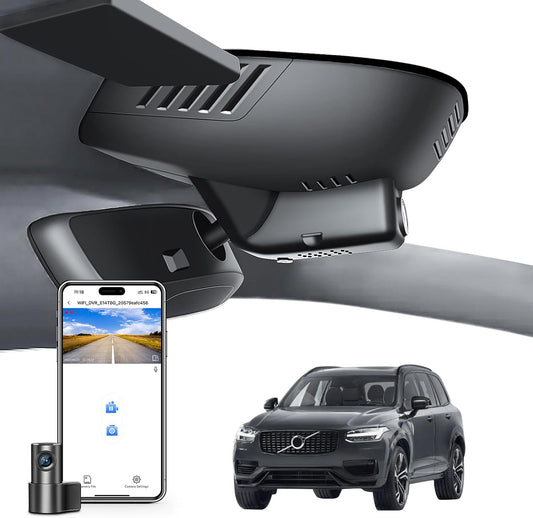 4K+1080P Dashcam Auto Voor En Achter – Dubbele Dashcam – Autocamera – Voor- En Achtercamera – Rijcamera – OEM-Look Voor Specifieke Auto-Uitvoering 2023-2026 – Loop-Opname En G-Sensor – WiFi Met App