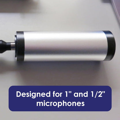 Geluidsniveaumeter Calibrator 94dB & 114dB voor 1/2" en 1" inch Microfoon, Professionele Ruis Decibel Calibratie Tool Meting (Calibrator 94dB & 114dB Zonder LCD)