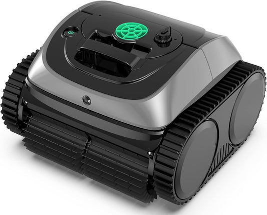 WYBOT C1 Robot Piscine avec Planification D'itinéraire Intelligente, Nettoyage Entièrement Automatique du Sol, Ligne de Flottaison, Murs, Jusqu'à 150 mins, Triple Moteur Amélioré idéal pour 150 ㎡