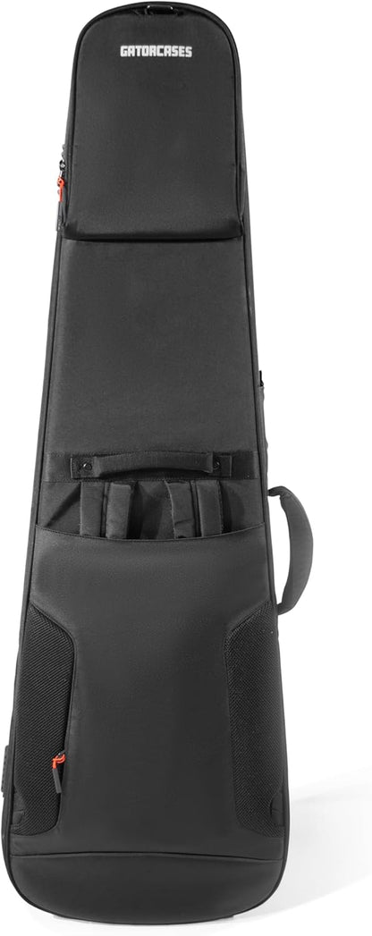 Gator Cases ICON serie Premium weerbestendige gigbag voor basgitaren met TSA bagageslot-vriendelijke ritstrekkers (G-ICONBASS)