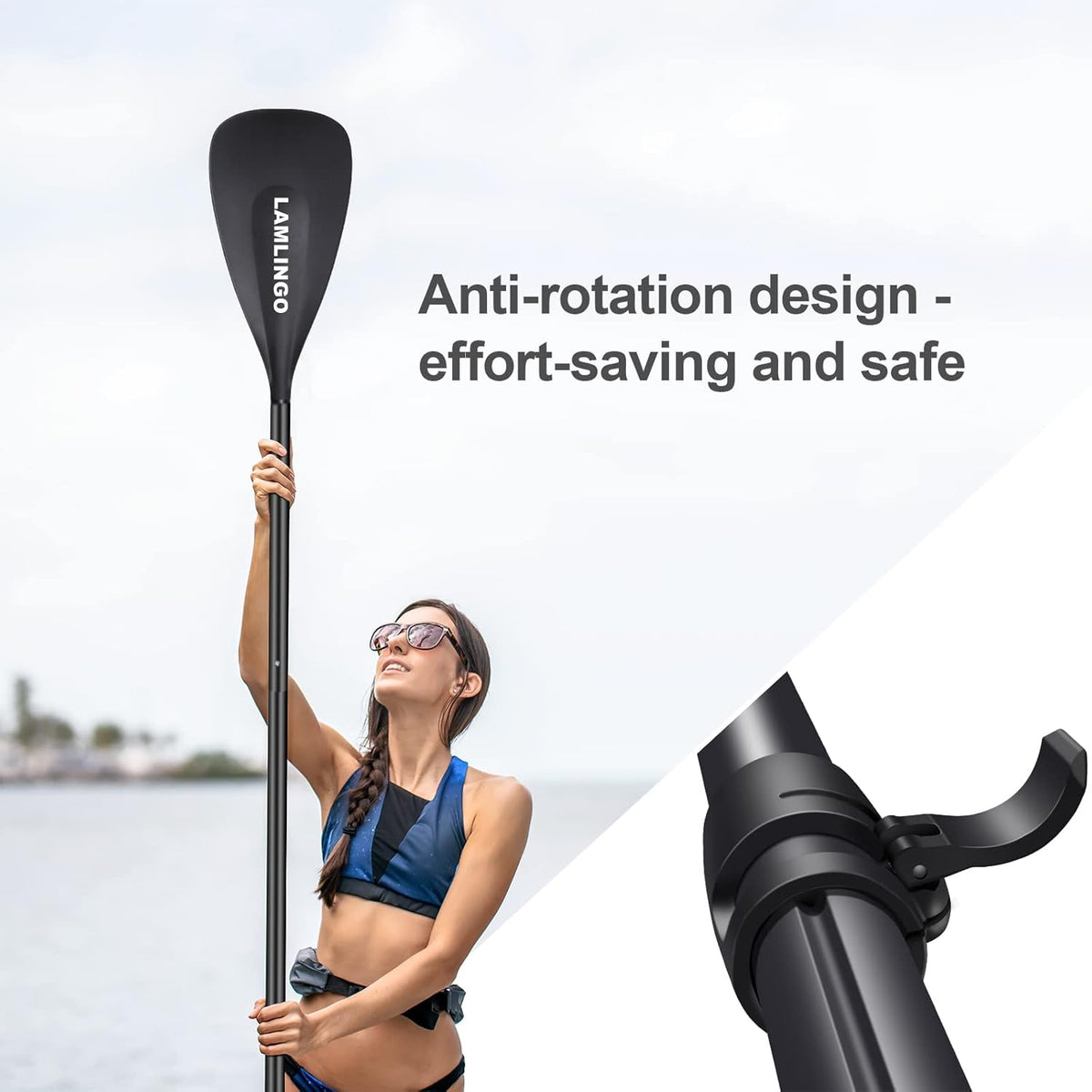 Rolimate Max 200 kg stand-up paddleboard, opblaasbaar, volwassenen, sup plank van pvc, ultra-robuuste constructie, peddelset, dubbelwerkende pomp, rugzak, reparatieset