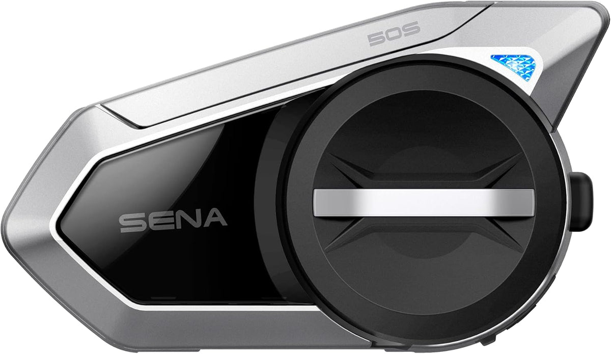 Sena 50S Motorfiets Jog Dial Communicatie Bluetooth Headset w/Geluid door Harman Kardon Geïntegreerde Mesh Intercom Systeem Premium Microfoon & Speakers