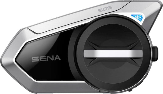 Sena 50S Motorfiets Jog Dial Communicatie Bluetooth Headset w/Geluid door Harman Kardon Geïntegreerde Mesh Intercom Systeem Premium Microfoon & Speakers