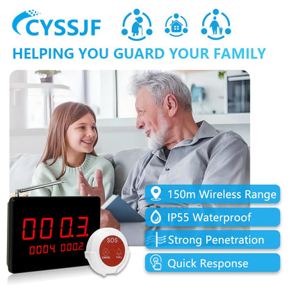 Call button for rest home - QUORE