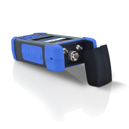 1310nm/24dB+1550nm/22dB Glasvezel OTDR met OPM+OLS+VFL+Evenementen Kaart+Verlies Test+RJ45-lijnsequencer+RJ45-kabeltracer SM Vezel Tester Compatibel met APC&UPC SC+FC+ST+LC-SS303T-2A1