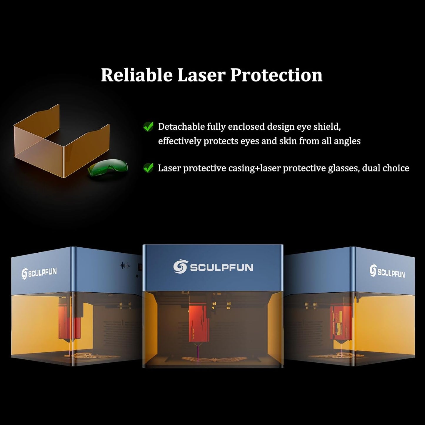 Lasergraveermachine – Mini Lasergraveur – Lasergraver – Lasersnijder – Graveermachine – 10W Laservermogen – Ingebouwde Rookfilter