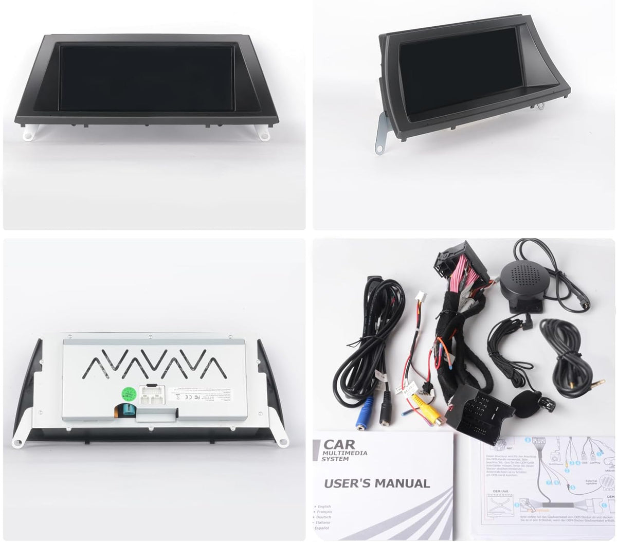 Autoradio – Auto Radio – Car Audio – Multimedia Speler – Navigatie Systeem – Snelle Opstarttijd – Draadloze CarPlay & Android Auto