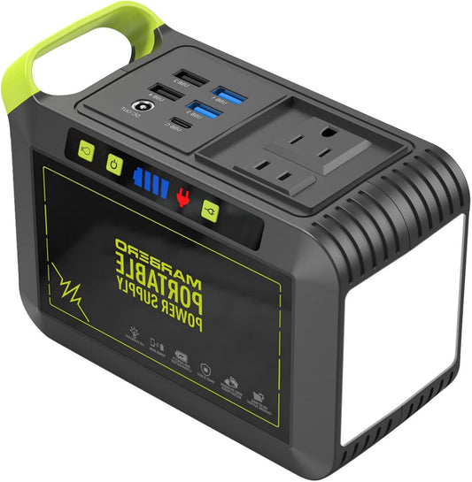 Draagbare Powerstation – Generator – Accubank – Mobiele Energie – Powerbank – 88Wh 24000mAh – Compact en Lichtgewicht – Meerdere Snellaadpoorten - QUORE