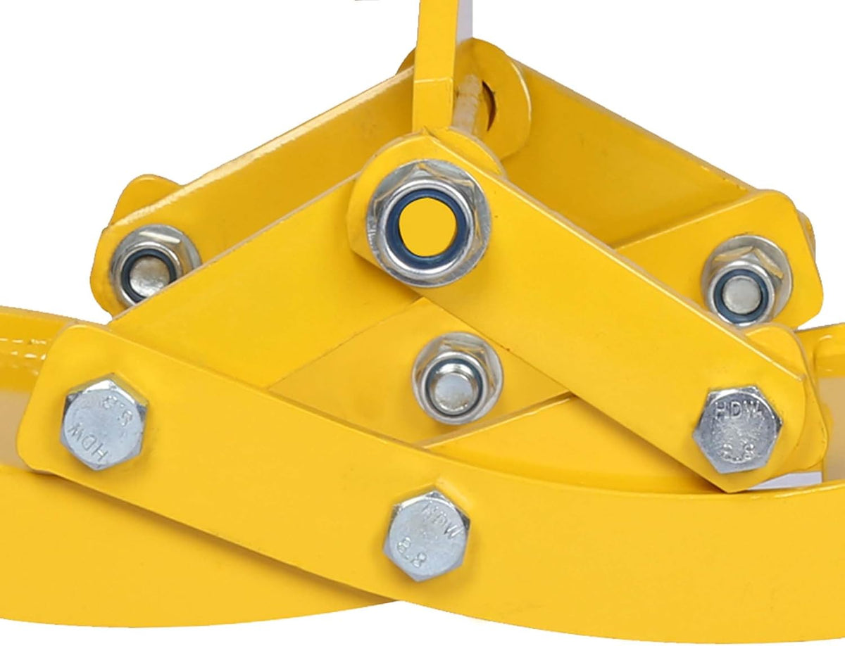 Wiltec professionele bosbouwtang voor stammen tot 720 mm, boomtang voor boomstammen tot 1500 kg, hijstang met 4 klauwen, handpaktang als boomhaak voor boswerkzaamheden, boomhaak als paktang voor hout