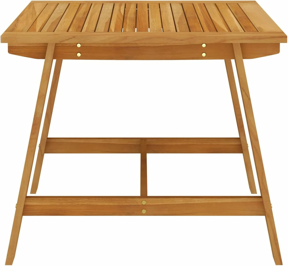 Eetkamerset voor de tuin, 3-delig, bruin, eetkamerset, eetkamer voor buiten, tuinmeubelen - QUORE