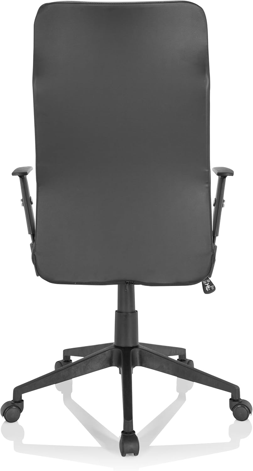 hjh OFFICE Thuisgebruik bureaustoel ARTON 30 Kunstleder Zwart