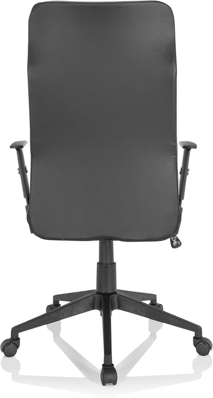 hjh OFFICE Thuisgebruik bureaustoel ARTON 30 Kunstleder Zwart