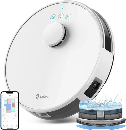 LEFANT M2 witte robotstofzuiger