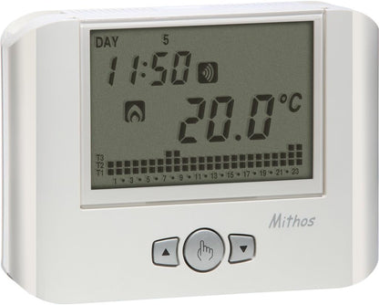 Wandthermostaat Wit – Chronothermostaat – Kamerthermostaat – Weekthermostaat – Digitale Thermostaat – Weekprogramma – GSM-bediening Via Sms