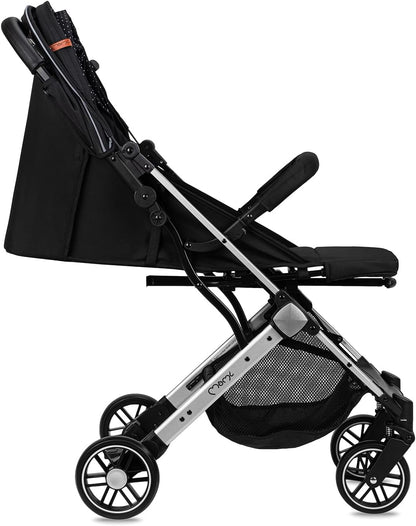 MOMI ESTELLE kinderwagen voor kinderen vanaf 6 maanden tot max. lichaamsgewicht van 15 kg, H105 x B 51 x D 75 cm, inklapbaar tot de afmetingen H65 x B51 x D21 cm, gewicht 7,5 kg, 5-punts